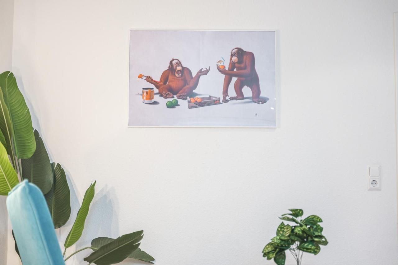 Das Crazy Monkey Loft Mit 100Qm & Summerlounge Apartment Stuttgart Exterior foto